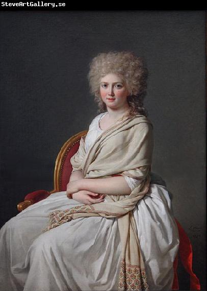 Jacques-Louis David Portrait of Anne